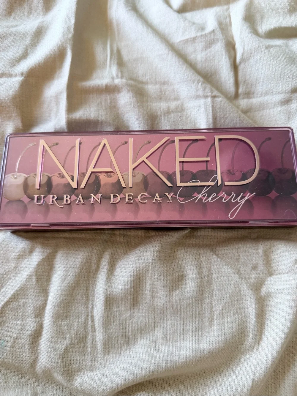 Urban Decay Naked Cherry Eyeshadow Palette + Dual-Ended Brush